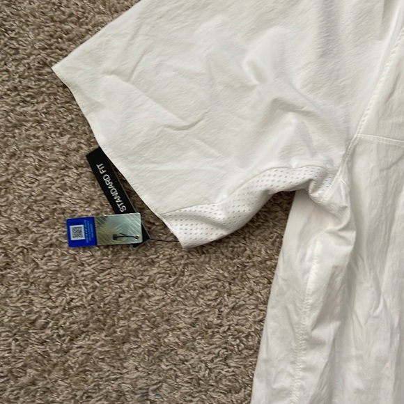 NWT Men’s JORDAN Short Sleeve White Michigan Pullover Size XXL - Picture 3 of 9